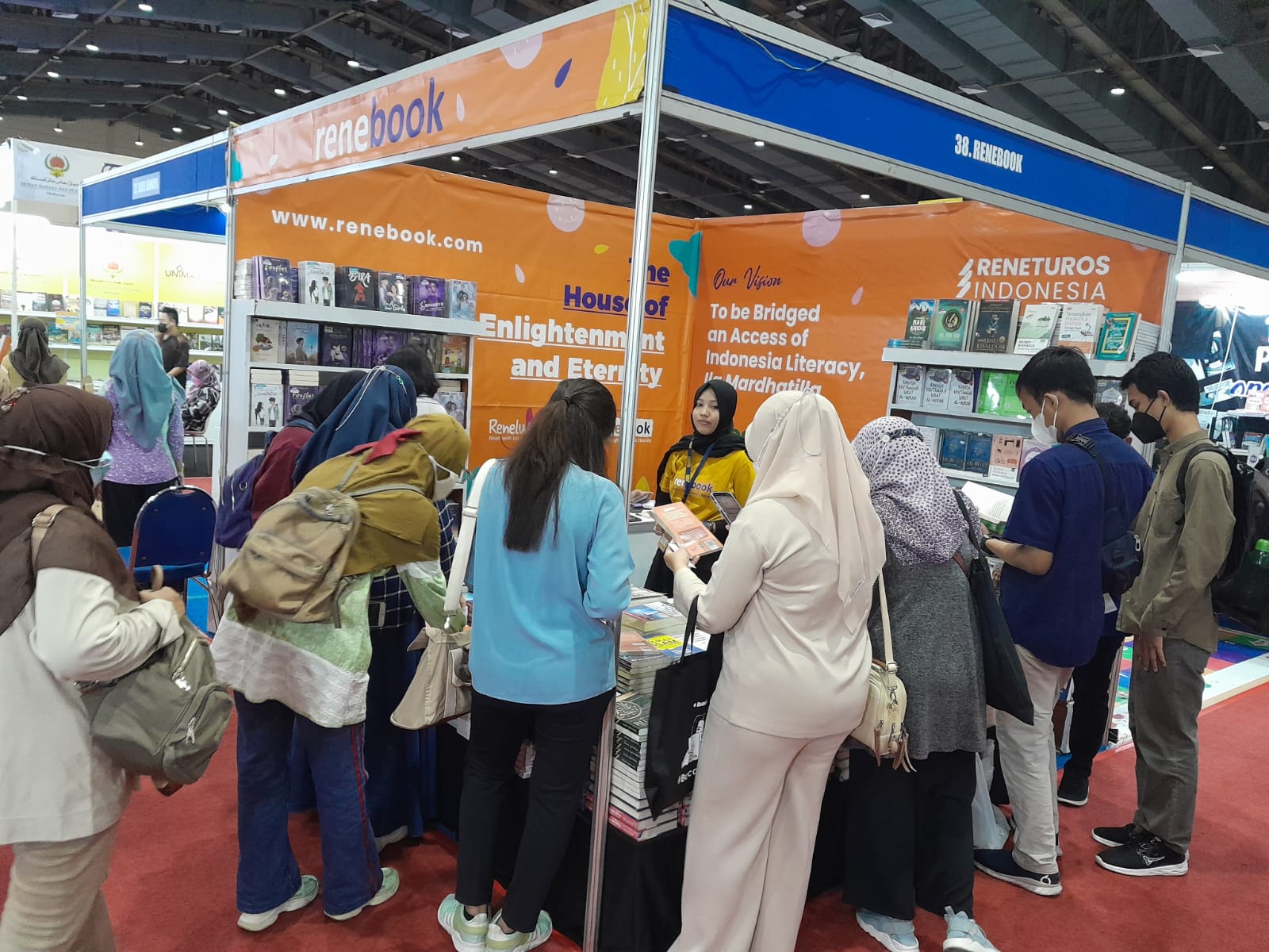 Penerbit Renebook Ramaikan IIBF 2022 dengan Deretan Buku Pilihan