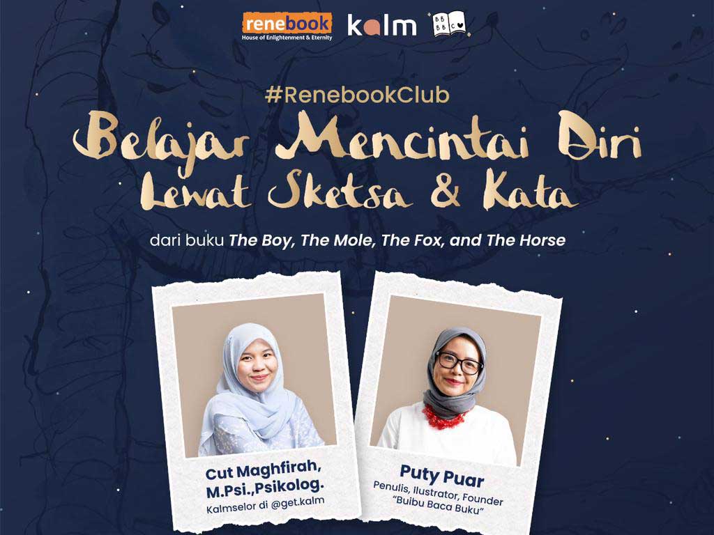 #RenebookClub Ajak Bedah The Boy, The Mole, The Fox, and The Horse
