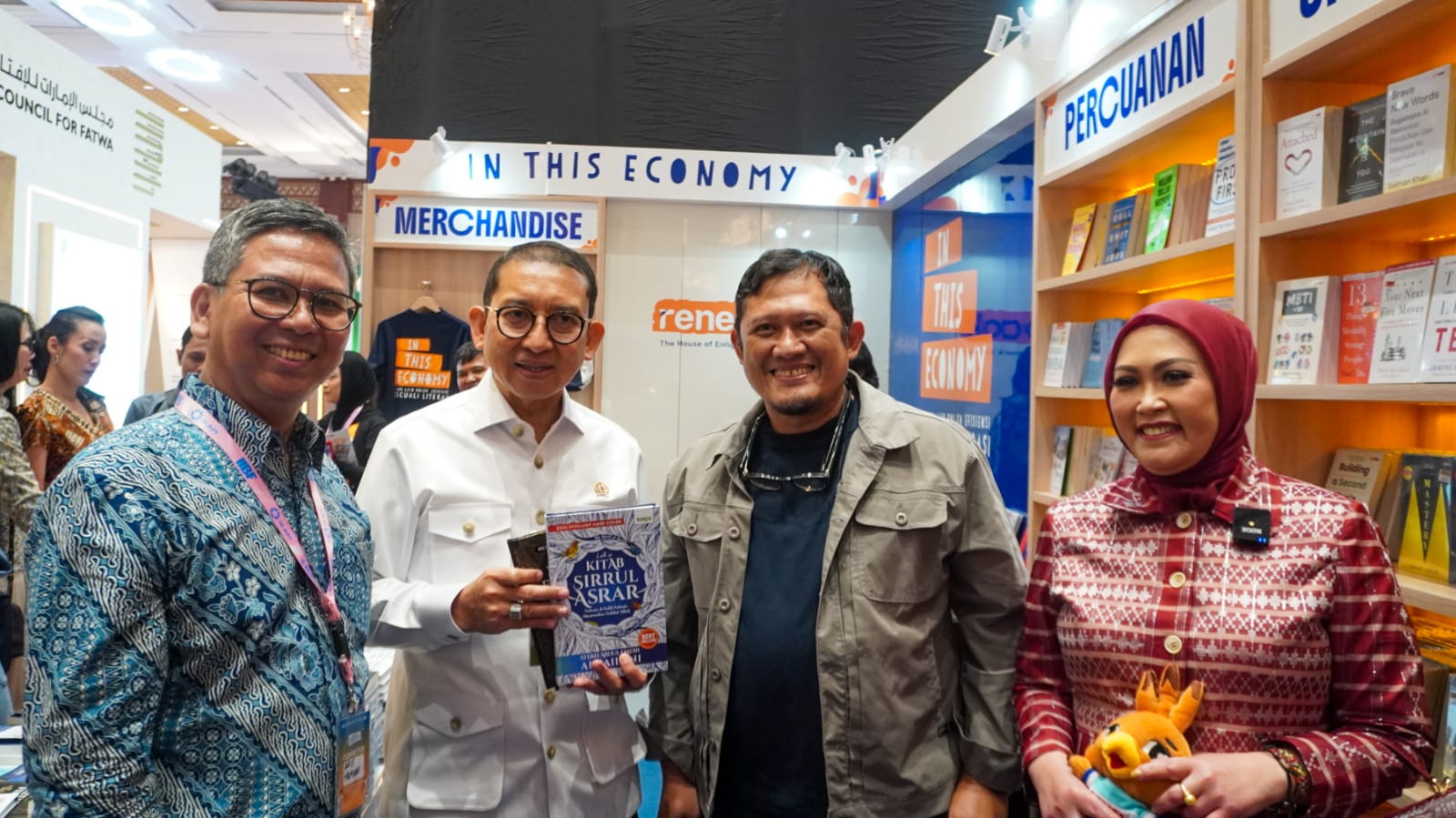 Renebook di IIBF 2026: Literasi Tak Boleh Ikut Diefisiensi