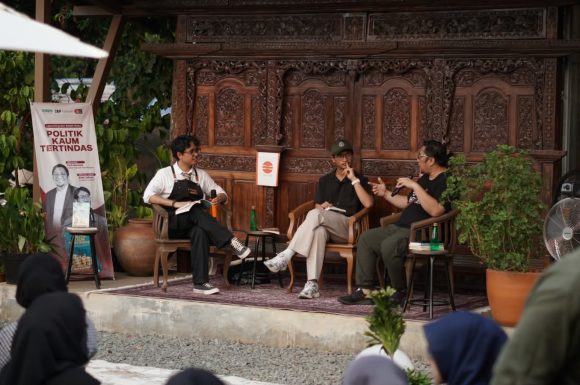 Turos Pustaka Luncurkan Buku Politik Kaum Tertindas Bersama Feri Amsari dan Alwijo di Markas Indonesia Book Party